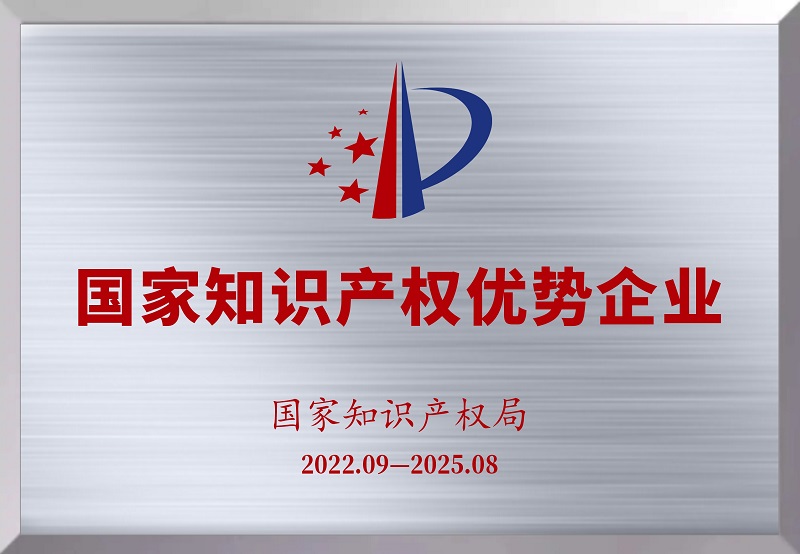 國家知識(shí)產(chǎn)權(quán)優(yōu)勢企業(yè)